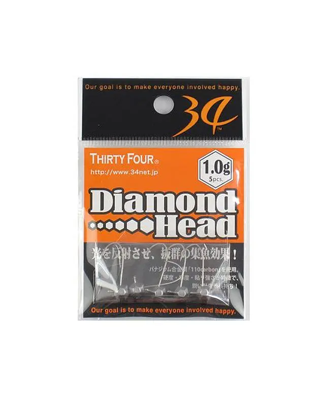 Джиг голівка Thirty Four Diamond 1.5g(5)