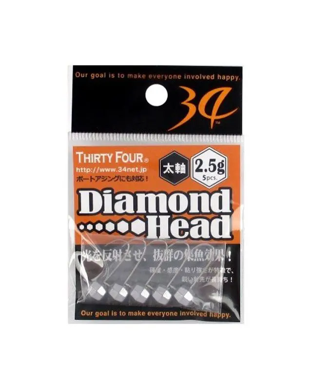 Джиг голівка Thirty Four Diamond TS 3.0g(5)
