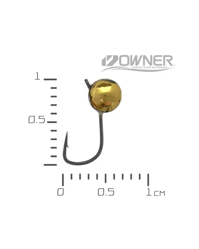 Мормишка Acoustic Baits вольфрам №14 0.46g gold