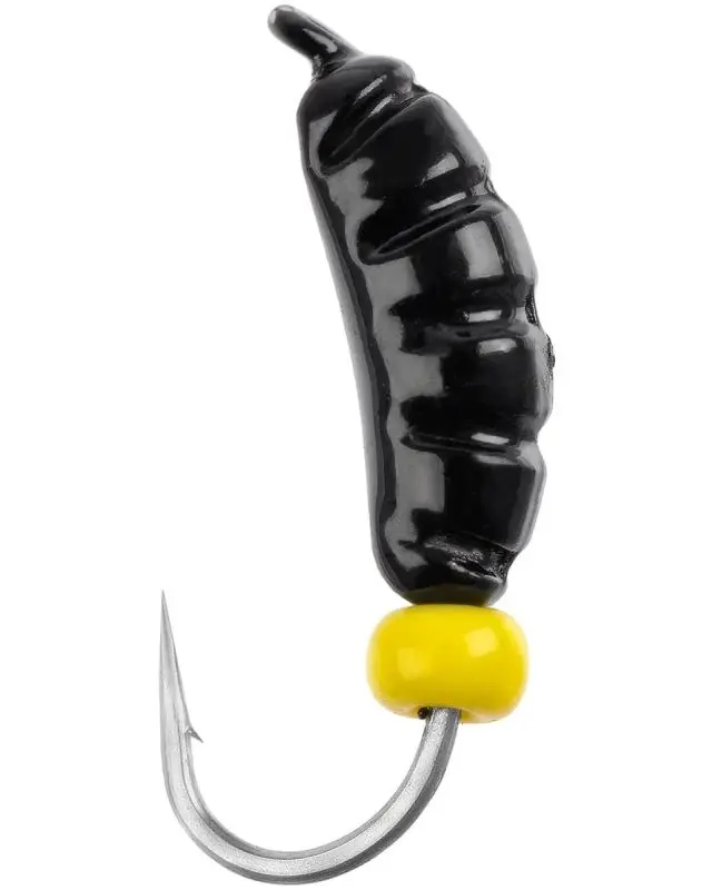 Мормишка Viking вольфрам Fishing Shrimp Bead 0.95g black/r