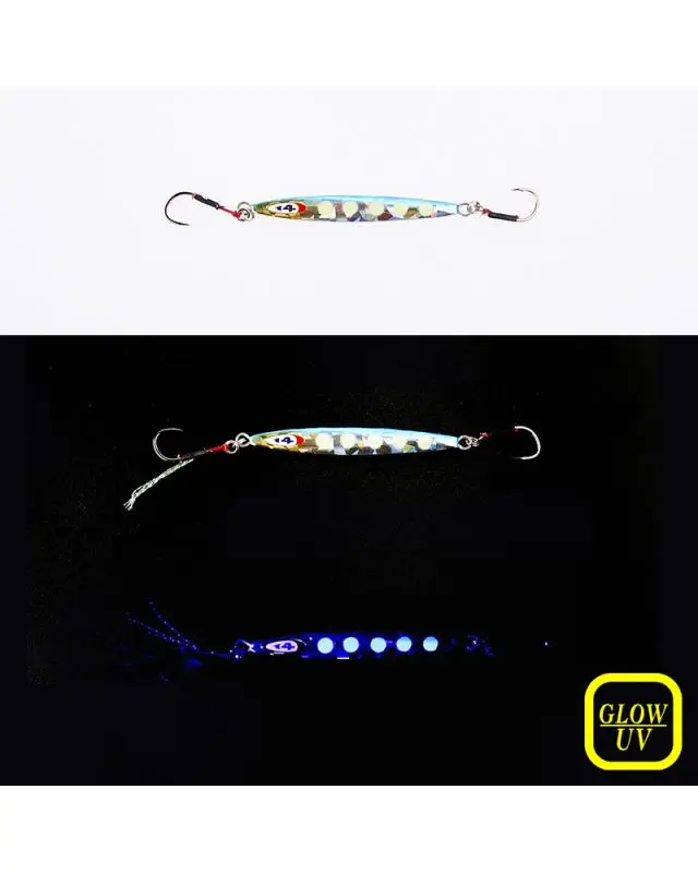 Пількер Jackall Chibi Type-I 14.0g glow dot sardine