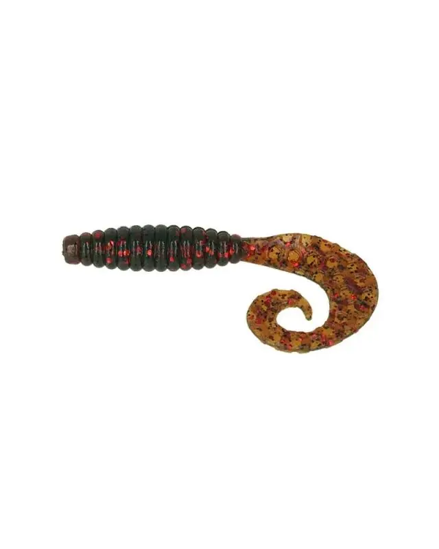Силікон Kalipso Crooked Grub 3.5" (8шт) 116 MOR