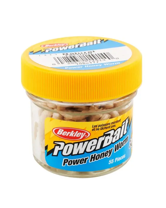 Силікон Berkley PowerBait Power Honey Worm 1" (55шт) NAT