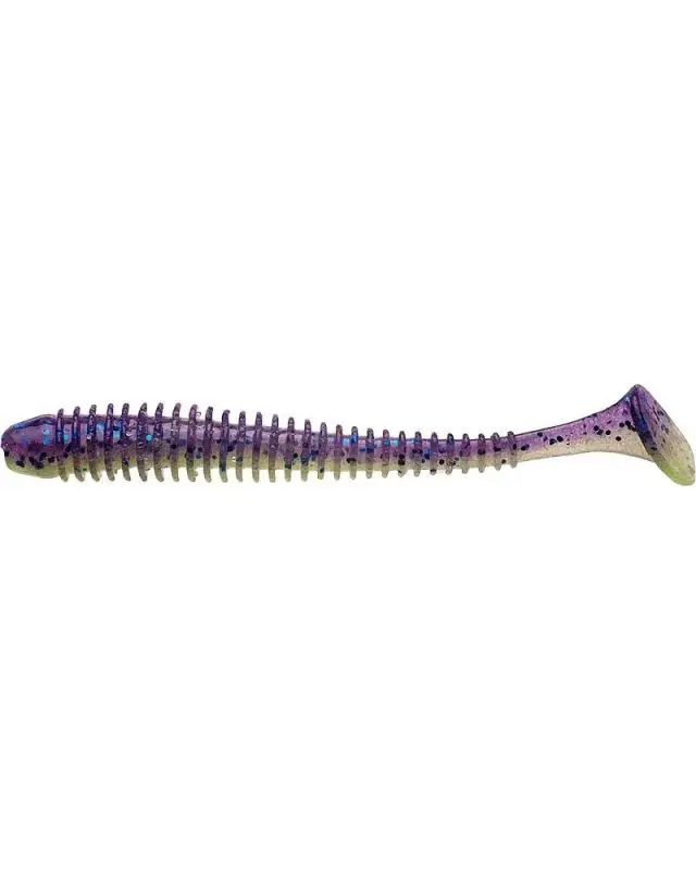 Силікон Keitech Swing Impact 3.5" (8шт) PAL 06 violet lime berry