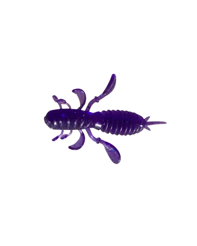 Силікон Big Baits Bouncy 1.6"(10шт)109 dark violet