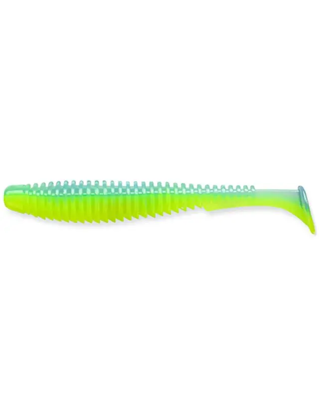 Силікон FishUp U-Shad 3"(9шт)206 sky/chartreuse