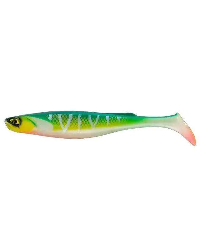 Силікон FishUp Ram Shad 8" 351 silver tiger