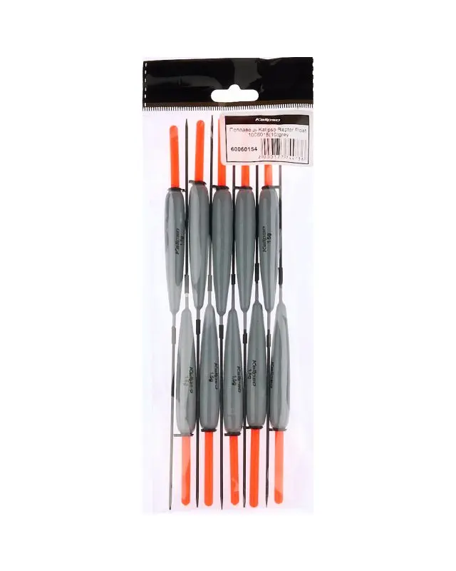 Поплавець Kalipso Raptor Float 1006015 (10шт) grey 1.5г