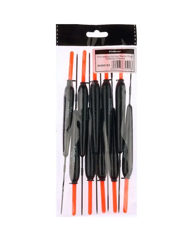 Поплавець Kalipso Raptor Float 1008030 (10шт) black 3.0г