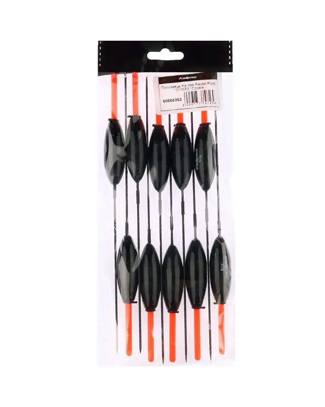 Поплавець Kalipso Raptor Float 1010030 (10шт) black 3.0г