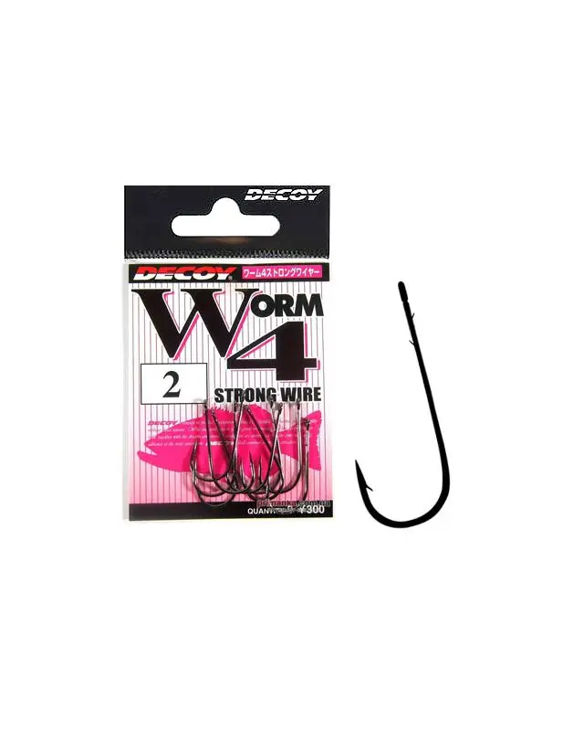 Гачок Decoy Worm 4 Strong Wire №1(9)