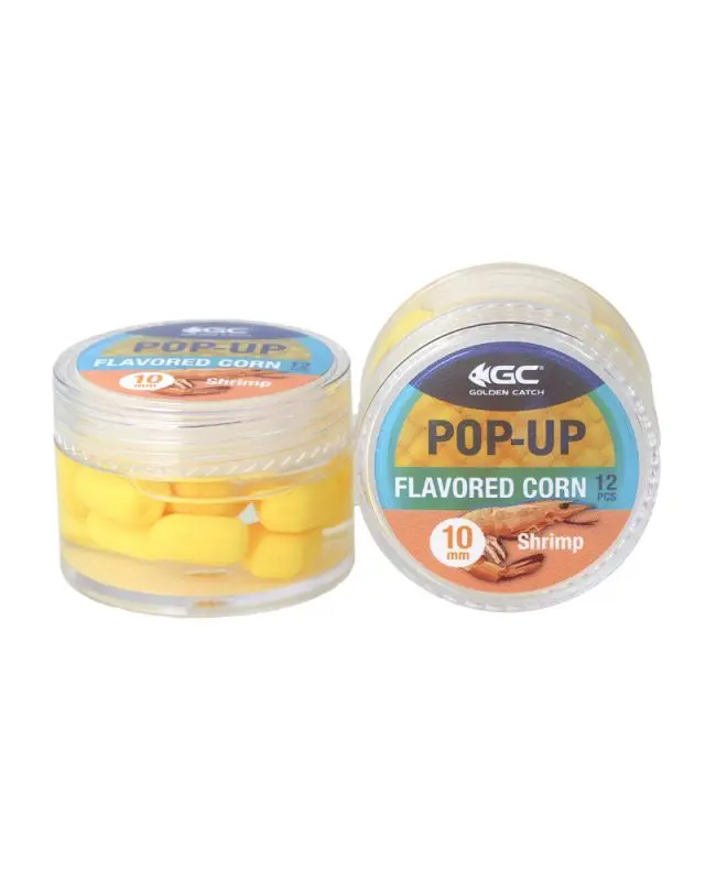 Кукурудза Golden Catch Pop-Up Flavored 10mm(12)shrimp
