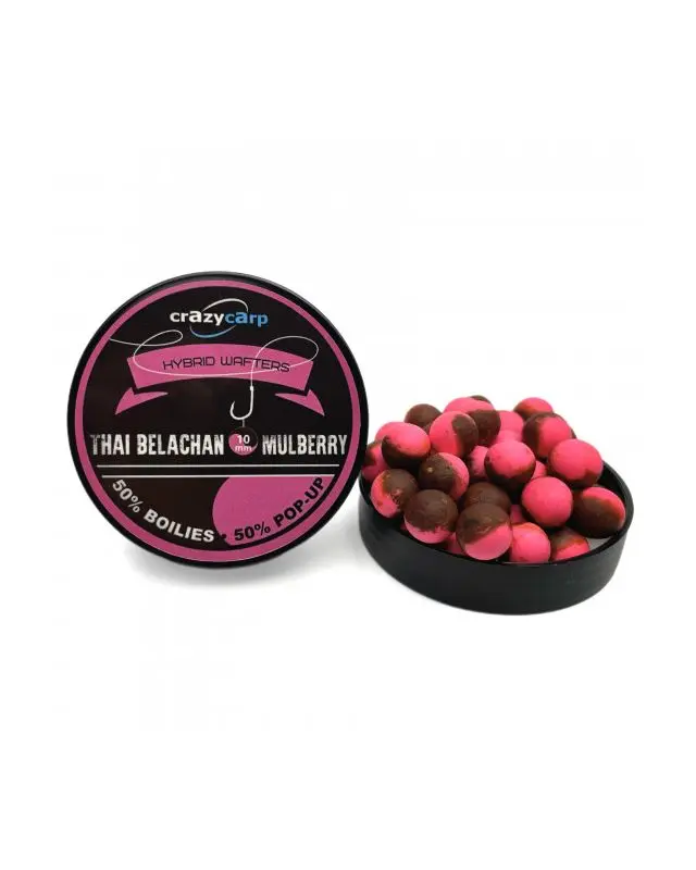 Бойли Crazy Carp Hybrid Wafters 10mm thai belachan&mulberry(55)