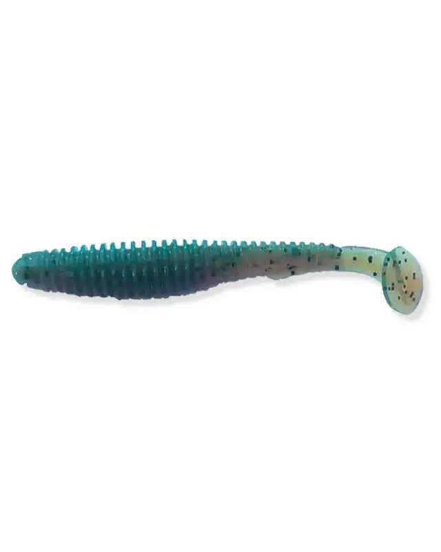 Силікон FishUp U-Shad 4"(8шт)017 motor oil pepper