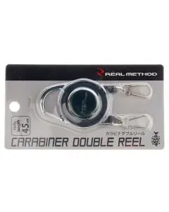 Ретривер Real Method Carabiner Double Reel black