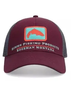 Кепка Simms Single Haul Small Fit Trucker mulberry