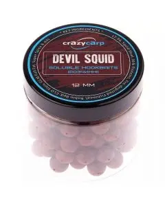 Бойли Crazy Carp Platinum Hookbaits Soluble 12mm devil squid 70g