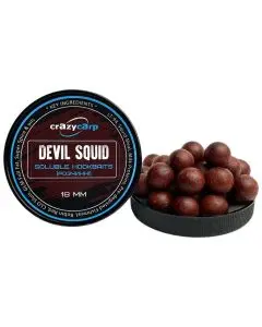 Бойли Crazy Carp Hookbaits Soluble 18mm(насадочні)