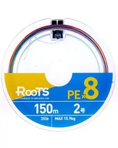 Шнур Gosen Roots X8 150m multicolor