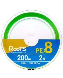 Шнур Gosen Roots X8 200m light green