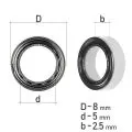 Підшипник Kalipso KSC 5*8*2.5mm