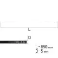 Вершинка Kalipso карбон 0.85m D5.0mm solid