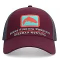 Кепка Simms Single Haul Small Fit Trucker mulberry