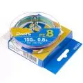 Шнур Gosen Roots X8 150m PE0.8 16lb multicolor