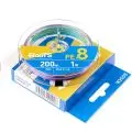 Шнур Gosen Roots X8 200m PE1.0 20lb multicolor