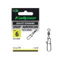 Застібка Kalipso Snap American with swivel-201106BN №6(10)