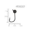Мормишка Acoustic Baits вольфрам №12 0.23g black