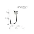 Мормишка Acoustic Baits вольфрам №12 0.23g silver