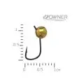 Мормишка Acoustic Baits вольфрам №12 0.6g gold
