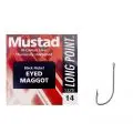 Гачок Mustad Eyed Maggot 90338BLN/LP260 №14(10)