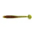 Силікон Lunker City Swimming Ribster 4" (9шт) 144 water red