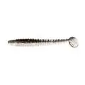 Силікон Lunker City Swimming Ribster 4" (10шт) 216 silver flash