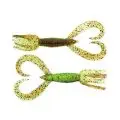 Силікон Keitech Little Spider 2" (8шт) 401 green pumpkin/chart