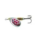 Блешня Mepps Aglia Decoree 4 silver/red dots 9.0g