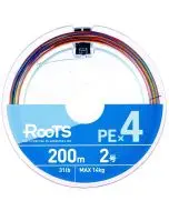 Шнур Gosen Roots X4 200m multicolor