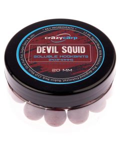 Бойли Crazy Carp Platinum Hookbaits Soluble 20mm devil squid 125g